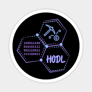 Crypto Trifecta: HODL Slots Design Magnet
